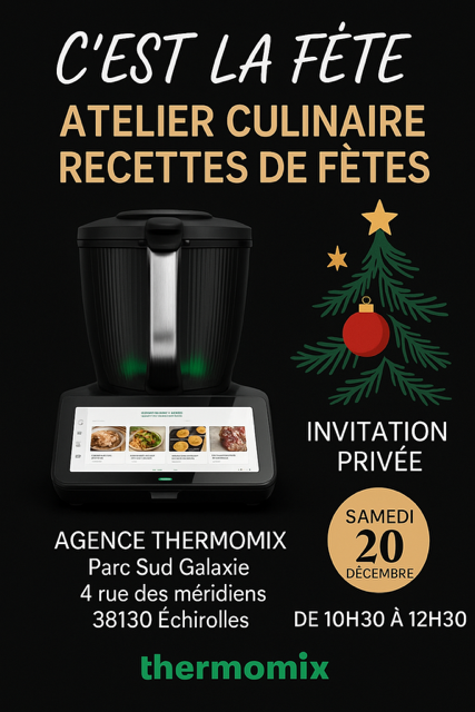 Atelier Thermomix de Noël - Découverte 