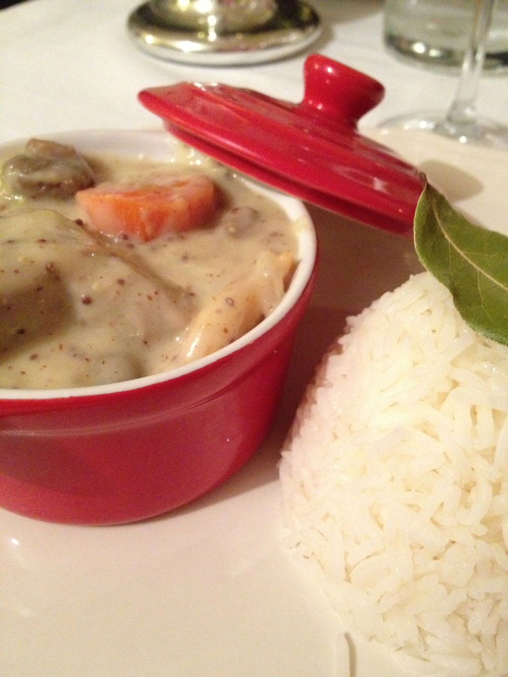 Blanquette de veau moutarde à l’ancienne