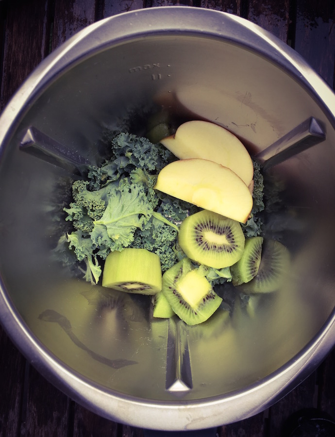 Smoothie Détox  - Chou Kale - Pomme - Kiwi 