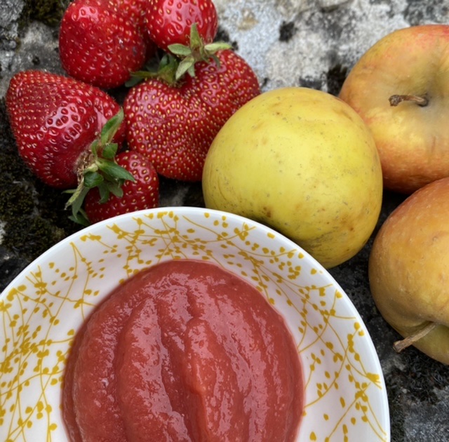 Compote de fraises pour bébé @thermomix 