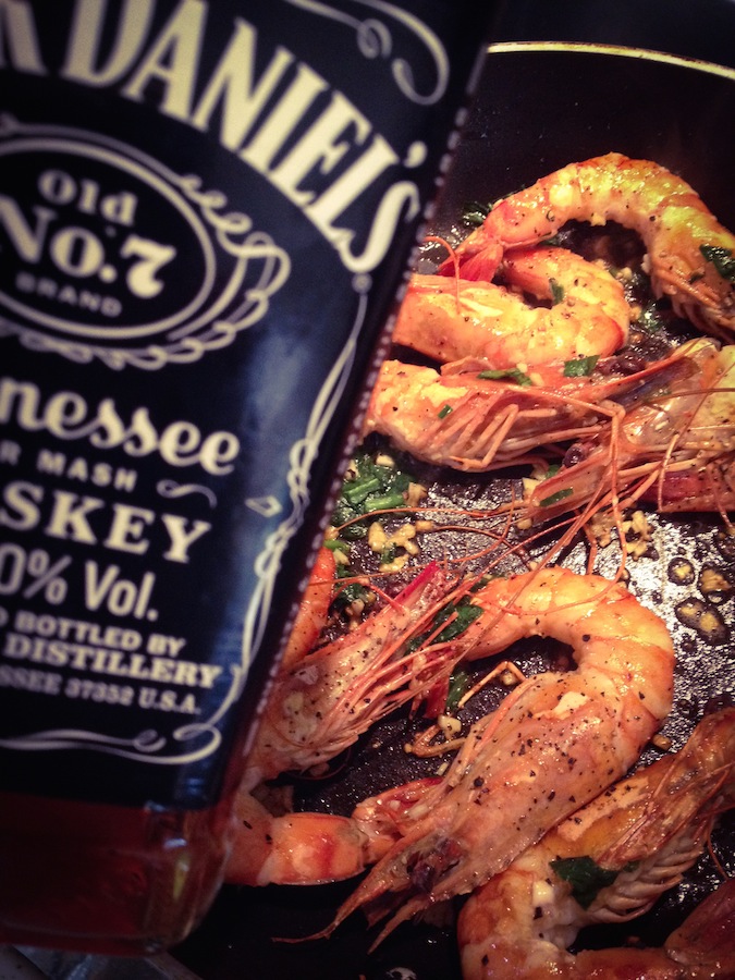 Gambas Ail des Ours & WhiskY